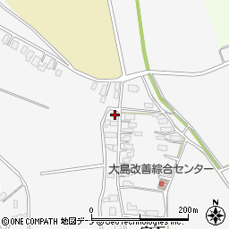 秋田県大仙市内小友宮下116周辺の地図