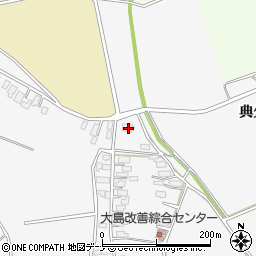 秋田県大仙市内小友宮下79周辺の地図