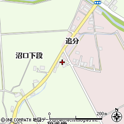 秋田県大仙市藤木追分134周辺の地図