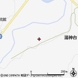 秋田県大仙市南外（下谷地田）周辺の地図