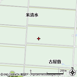 秋田県仙北郡美郷町六郷周辺の地図