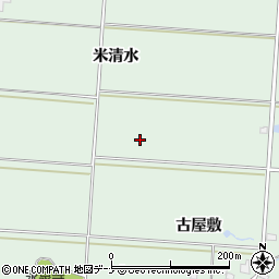 秋田県美郷町（仙北郡）六郷周辺の地図