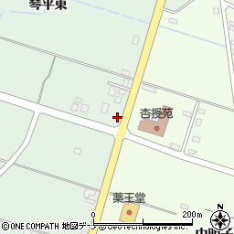 ローソン美郷六郷琴平東店周辺の地図
