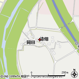秋田県由利本荘市内越漆畑395周辺の地図
