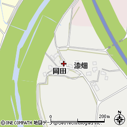 秋田県由利本荘市内越漆畑398周辺の地図