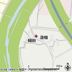 秋田県由利本荘市内越漆畑397周辺の地図