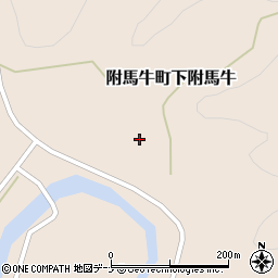 岩手県遠野市附馬牛町下附馬牛２０地割周辺の地図