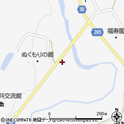 秋田県大仙市南外松木田111-9周辺の地図