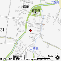 秋田県大仙市内小友館前106周辺の地図