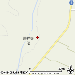 岩手県西和賀町（和賀郡）沢内（太田３地割）周辺の地図