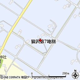 岩手県花巻市狼沢第７地割93周辺の地図