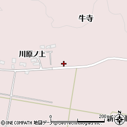 秋田県由利本荘市牛寺川原ノ上91周辺の地図