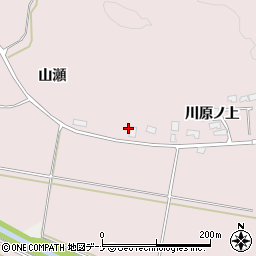 秋田県由利本荘市牛寺川原ノ上190周辺の地図