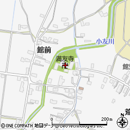 満友寺周辺の地図