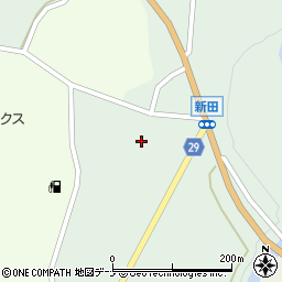 秋田県由利本荘市新田壱ノ台3周辺の地図