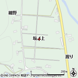 岩手県花巻市湯口坂ノ上周辺の地図