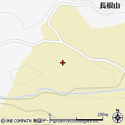 秋田県由利本荘市葛岡越前山周辺の地図