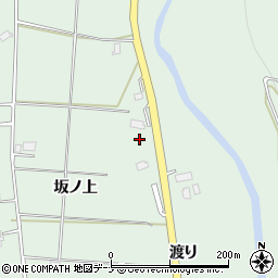 岩手県花巻市湯口渡り58周辺の地図