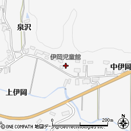 秋田県大仙市内小友中伊岡27-2周辺の地図