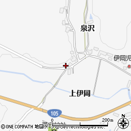 秋田県大仙市内小友泉沢88周辺の地図
