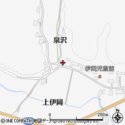 秋田県大仙市内小友泉沢2周辺の地図