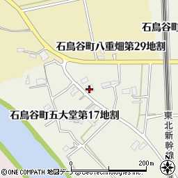 岩手県花巻市石鳥谷町五大堂第２１地割73-3周辺の地図