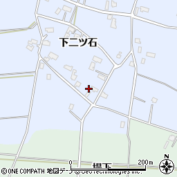 秋田県仙北郡美郷町鑓田下二ツ石2周辺の地図