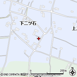 秋田県仙北郡美郷町鑓田下二ツ石5-4周辺の地図
