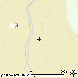 秋田県由利本荘市葛岡猿喰周辺の地図