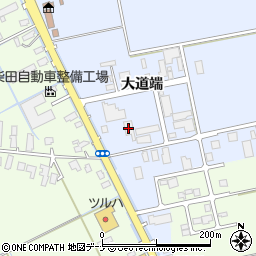 秋田県大仙市飯田大道端周辺の地図