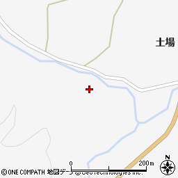 秋田県大仙市南外土場31周辺の地図