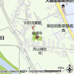 船通寺周辺の地図