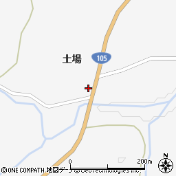 秋田県大仙市南外土場138周辺の地図