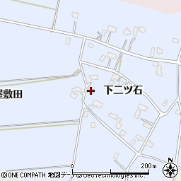 秋田県仙北郡美郷町鑓田下二ツ石86-3周辺の地図