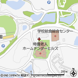 秋田県大仙市内小友中沢頭周辺の地図