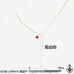 秋田県大仙市内小友荒山台96周辺の地図