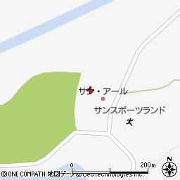 美郷町　サン・スポーツランド千畑周辺の地図