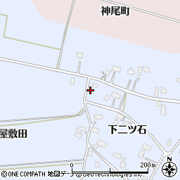 秋田県仙北郡美郷町鑓田下二ツ石75周辺の地図