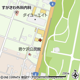 岩手トヨタ自動車　花巻店周辺の地図
