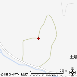 秋田県大仙市南外土場185周辺の地図
