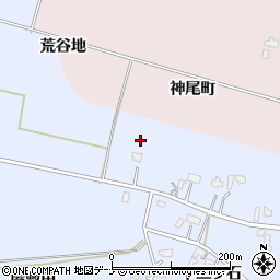秋田県美郷町（仙北郡）鑓田（谷地中）周辺の地図