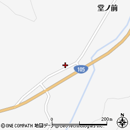 秋田県大仙市内小友矢向周辺の地図