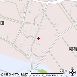 秋田県仙北郡美郷町畑屋稲荷周辺の地図