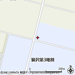 岩手県花巻市狼沢第３地割354周辺の地図