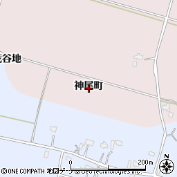 秋田県仙北郡美郷町畑屋神尾町周辺の地図
