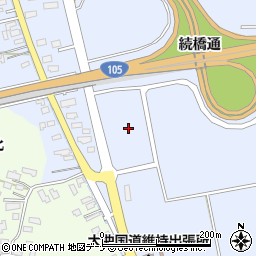 秋田県大仙市飯田続橋通213周辺の地図