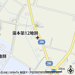 岩手県花巻市湯本第１２地割164周辺の地図