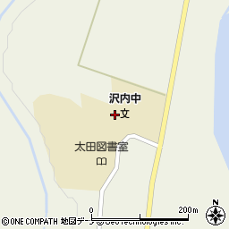 岩手県和賀郡西和賀町沢内太田１地割周辺の地図