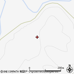 秋田県大仙市南外大小手館周辺の地図