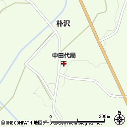 中田代郵便局 ＡＴＭ周辺の地図